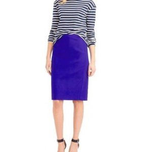 J.Crew No. 2. Pencil Skirt in Purple